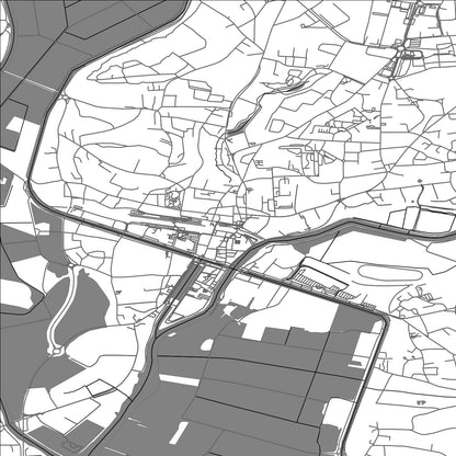 ROAD MAP OF REDON, FRANCE BY MAPBAKES