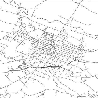 ROAD MAP OF REVEL, FRANCE BY MAPBAKES