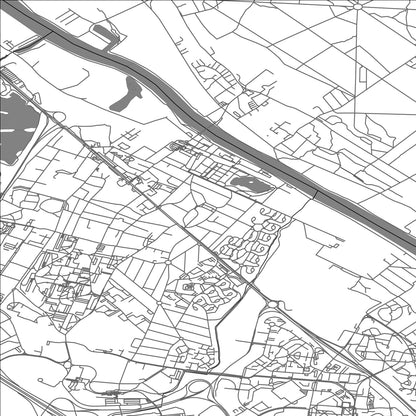 ROAD MAP OF RIS-ORANGIS, FRANCE BY MAPBAKES