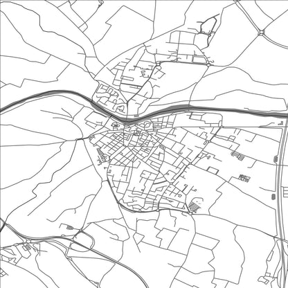 ROAD MAP OF RIVESALTES, FRANCE BY MAPBAKES