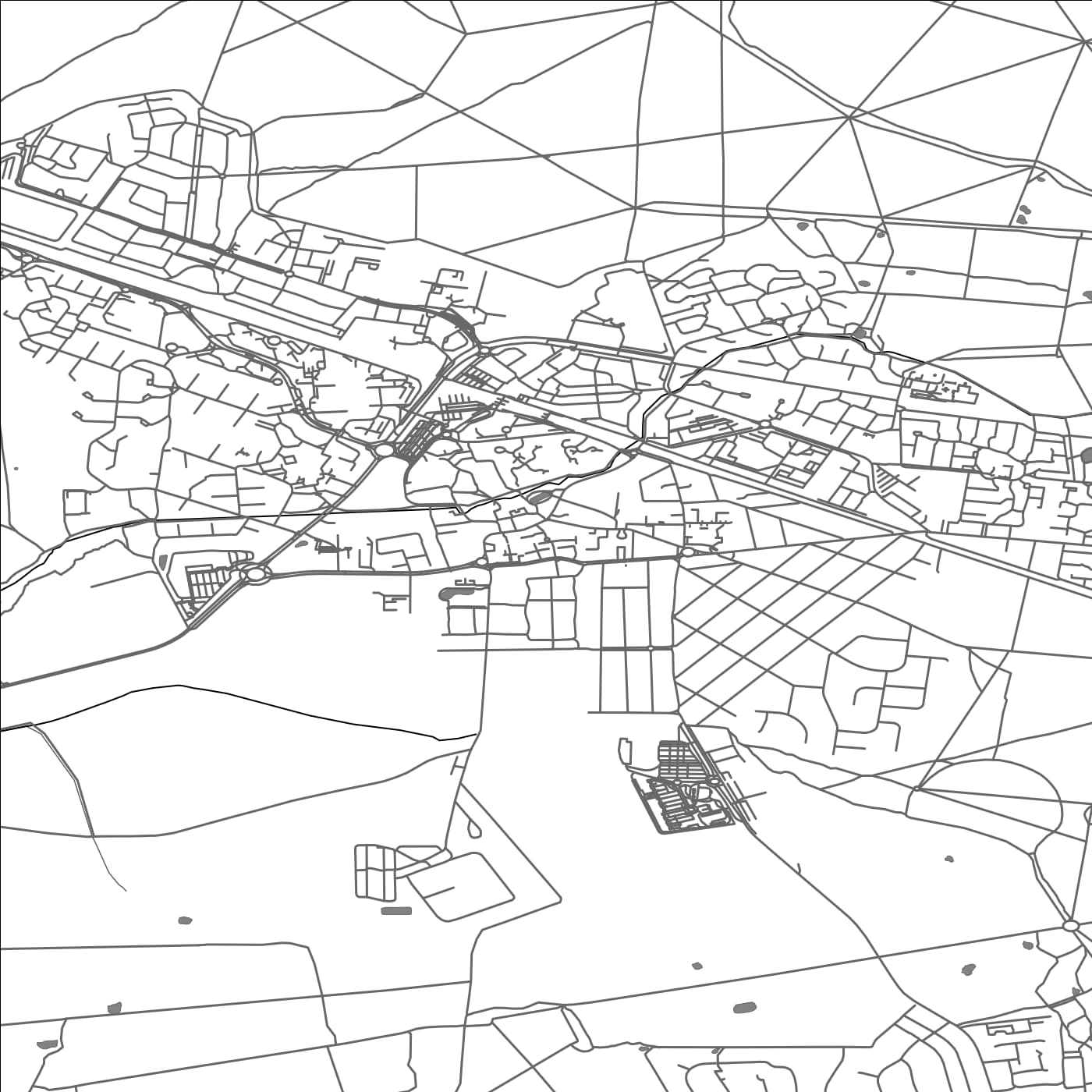 ROAD MAP OF ROISSY-EN-BRIE, FRANCE BY MAPBAKES