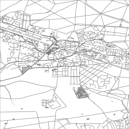 ROAD MAP OF ROISSY-EN-BRIE, FRANCE BY MAPBAKES