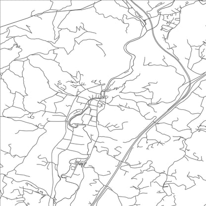 ROAD MAP OF ROQUEVAIRE, FRANCE BY MAPBAKES