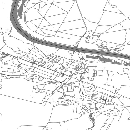 ROAD MAP OF SAINT-FARGEAU, FRANCE BY MAPBAKES