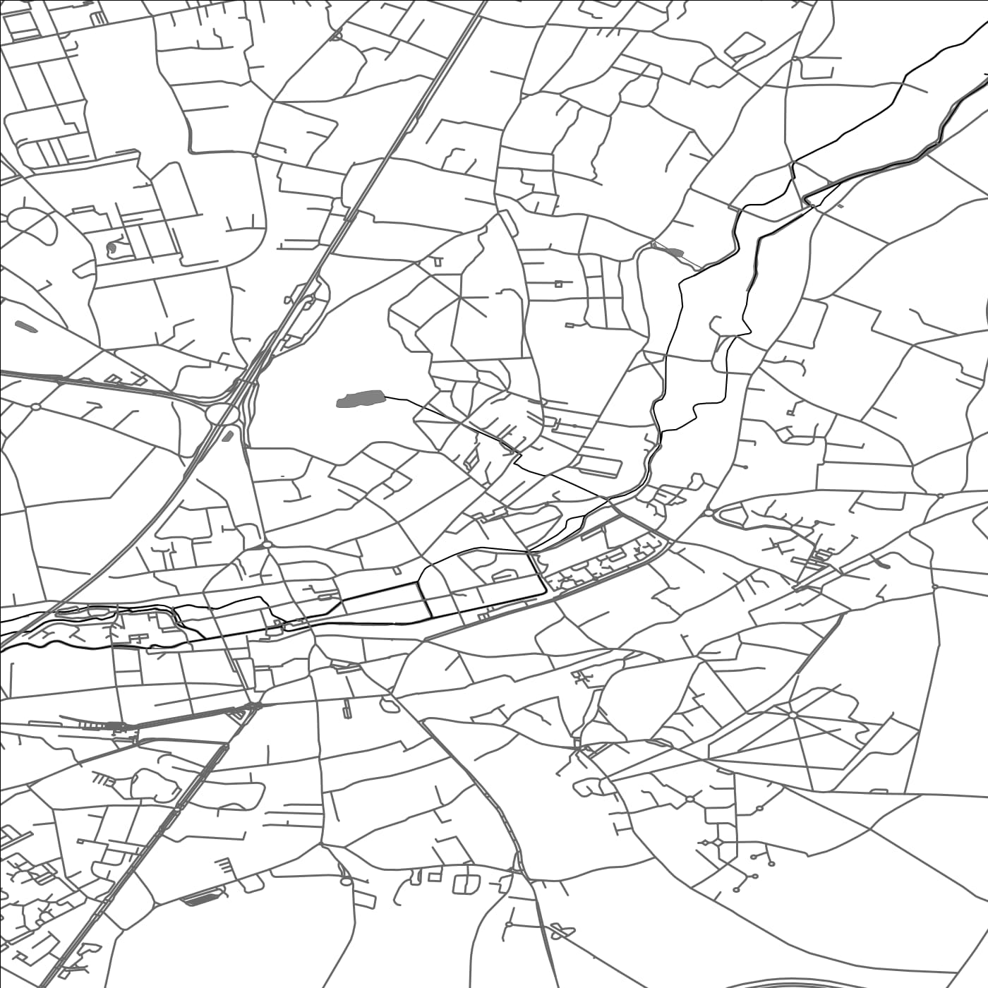 ROAD MAP OF SAINT-GERMAIN-LES-ARPAJON, FRANCE BY MAPBAKES