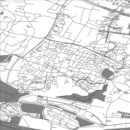 ROAD MAP OF SAINT-HERBLAIN, FRANCE BY MAPBAKES