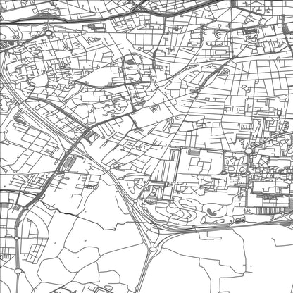 ROAD MAP OF SAINT-JACQUES-DE-LA-LANDE, FRANCE BY MAPBAKES