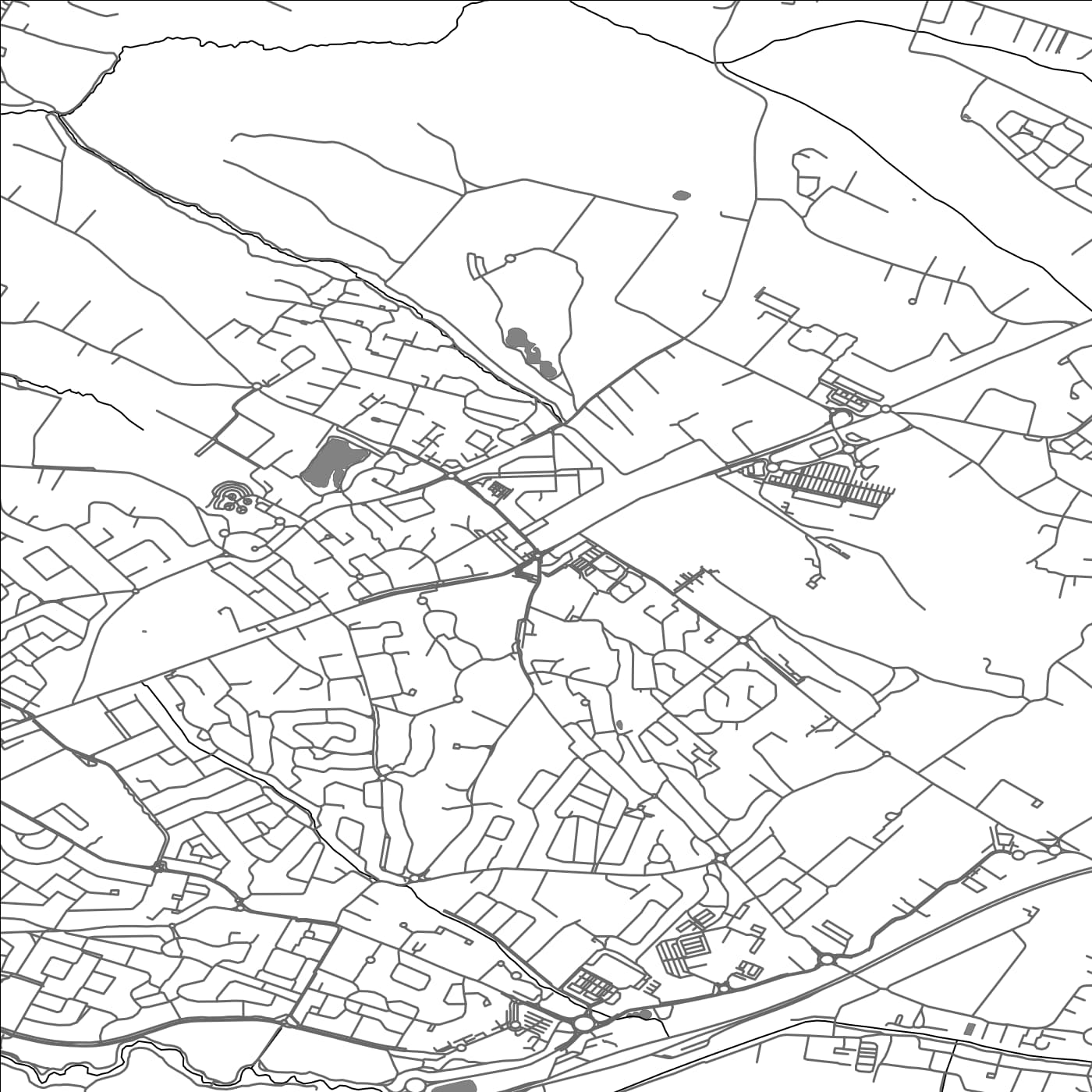 ROAD MAP OF SAINT-JEAN, FRANCE BY MAPBAKES