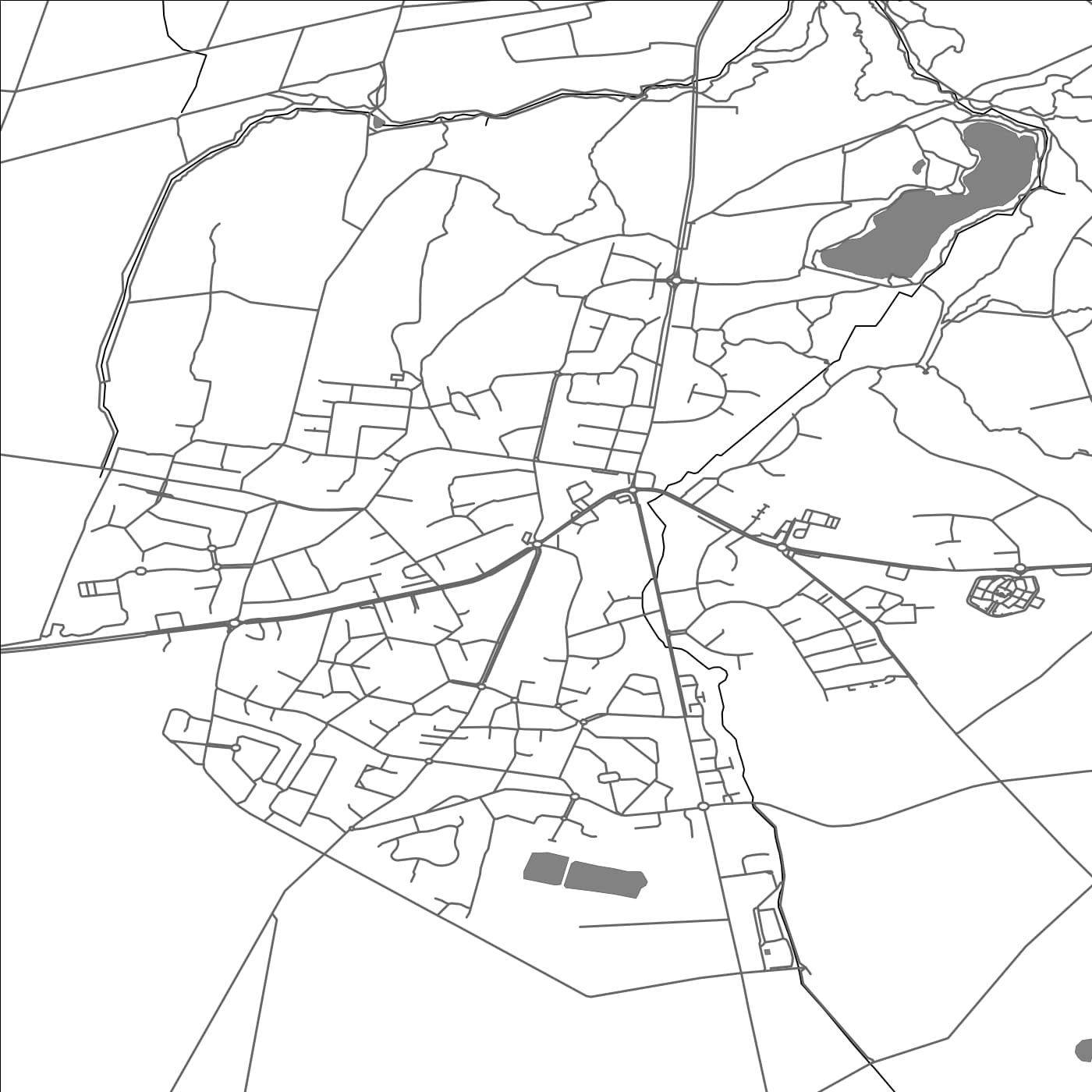 ROAD MAP OF SAINT-JEAN-D'ILLAC, FRANCE BY MAPBAKES