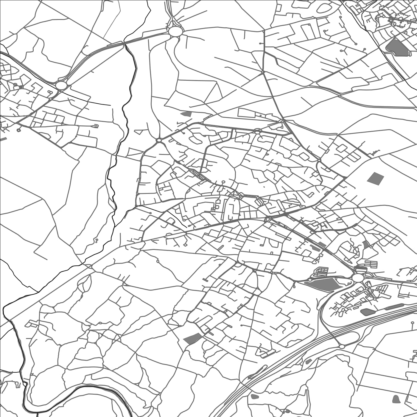 ROAD MAP OF SAINT-JEAN-DE-VEDAS, FRANCE BY MAPBAKES