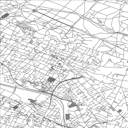 ROAD MAP OF SAINT-LEU-LA-FORET, FRANCE BY MAPBAKES