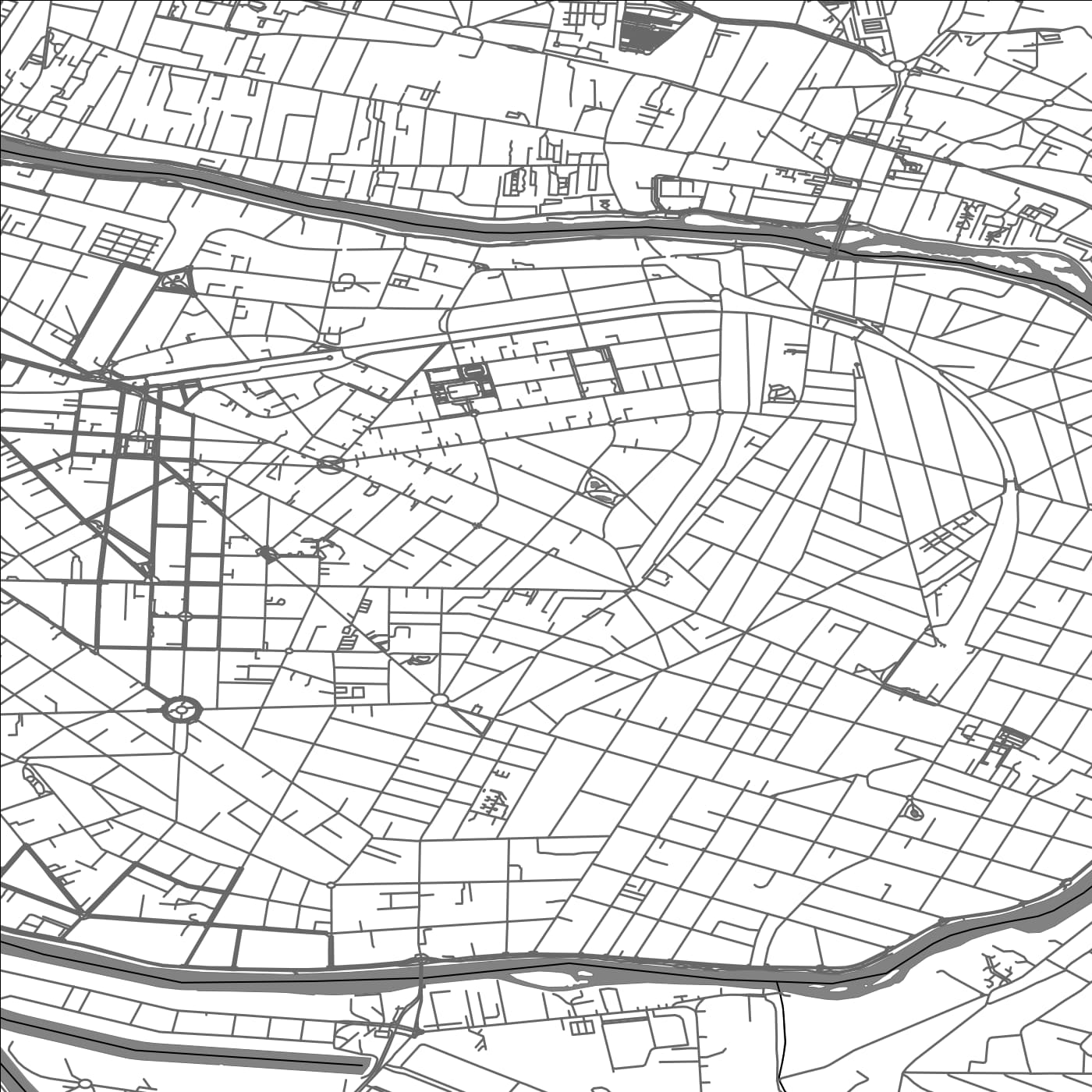 ROAD MAP OF SAINT-MAUR-DES-FOSSES, FRANCE BY MAPBAKES