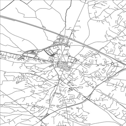 ROAD MAP OF SAINT-MAXIMIN-LA-SAINTE-BAUME, FRANCE BY MAPBAKES