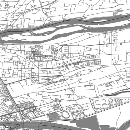 ROAD MAP OF SAINT-PIERRE-DES-CORPS, FRANCE BY MAPBAKES