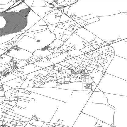 ROAD MAP OF SAINT-SAULVE, FRANCE BY MAPBAKES