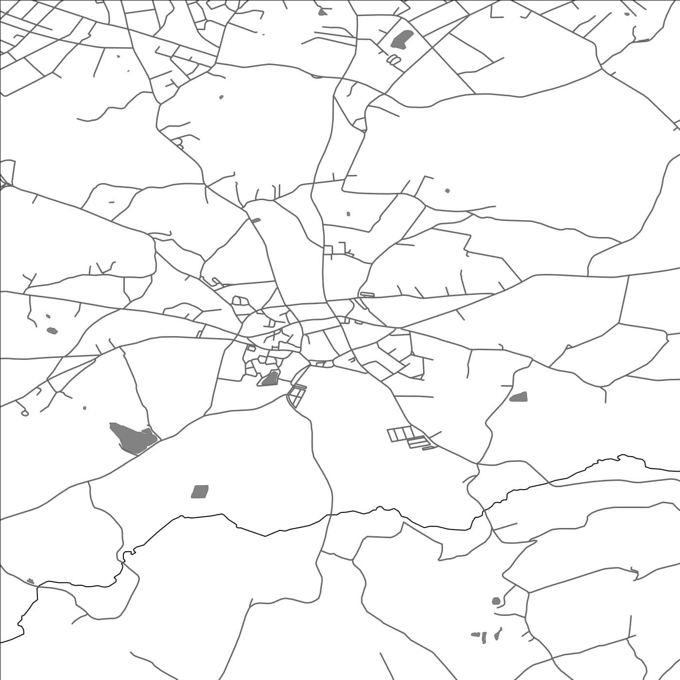 ROAD MAP OF SAINT-VALLIER, FRANCE BY MAPBAKES