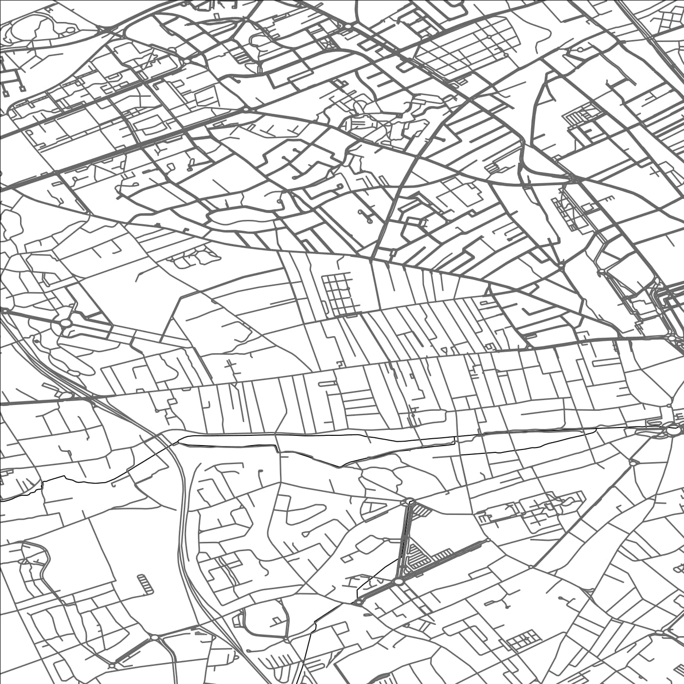 ROAD MAP OF SAINTE-SAVINE, FRANCE BY MAPBAKES