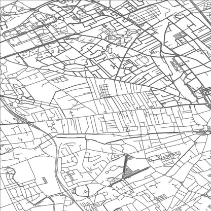 ROAD MAP OF SAINTE-SAVINE, FRANCE BY MAPBAKES