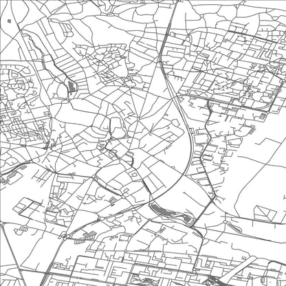 ROAD MAP OF SARCELLES, FRANCE BY MAPBAKES