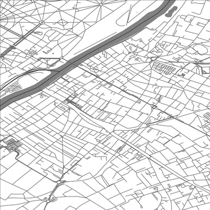 ROAD MAP OF SARTROUVILLE, FRANCE BY MAPBAKES