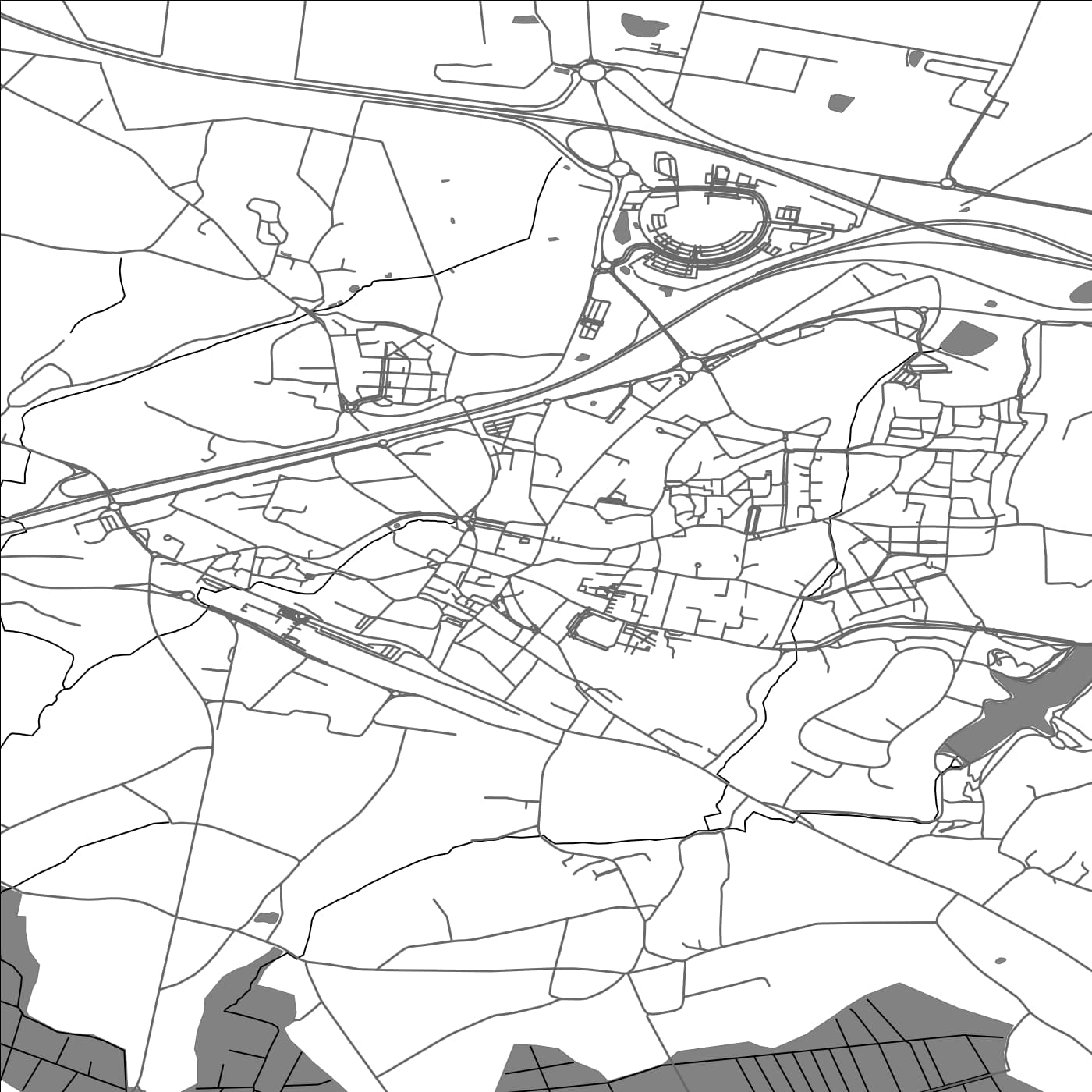 ROAD MAP OF SAVENAY, FRANCE BY MAPBAKES