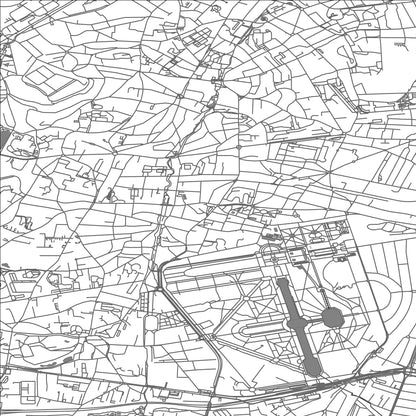 ROAD MAP OF SCEAUX, FRANCE BY MAPBAKES