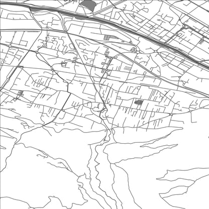 ROAD MAP OF SCIONZIER, FRANCE BY MAPBAKES