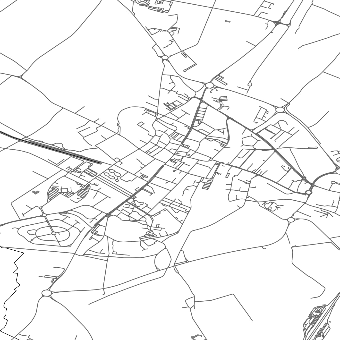 ROAD MAP OF SECLIN, FRANCE BY MAPBAKES