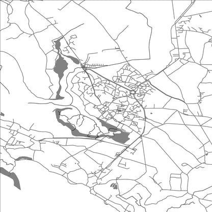 ROAD MAP OF SENE, FRANCE BY MAPBAKES