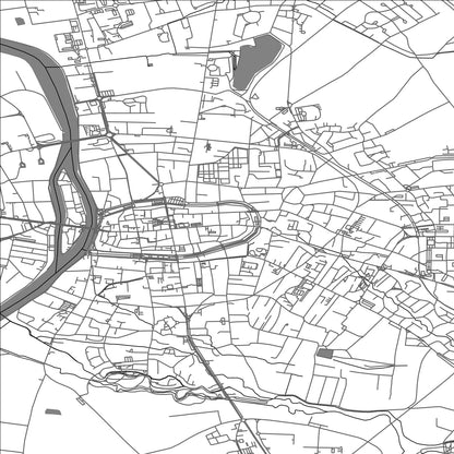 ROAD MAP OF SENS, FRANCE BY MAPBAKES