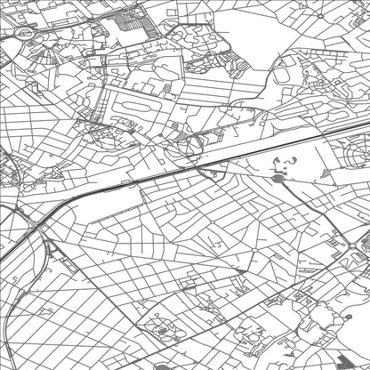 ROAD MAP OF SEVRAN, FRANCE BY MAPBAKES