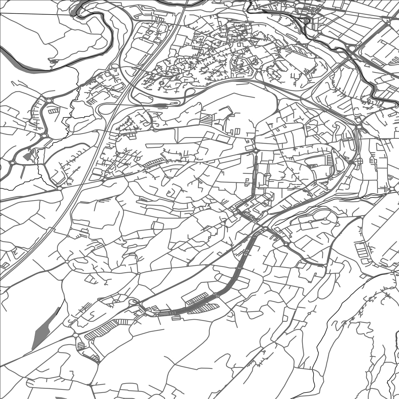 ROAD MAP OF SEYNOD, FRANCE BY MAPBAKES