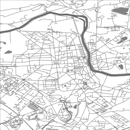 ROAD MAP OF SOISSONS, FRANCE BY MAPBAKES