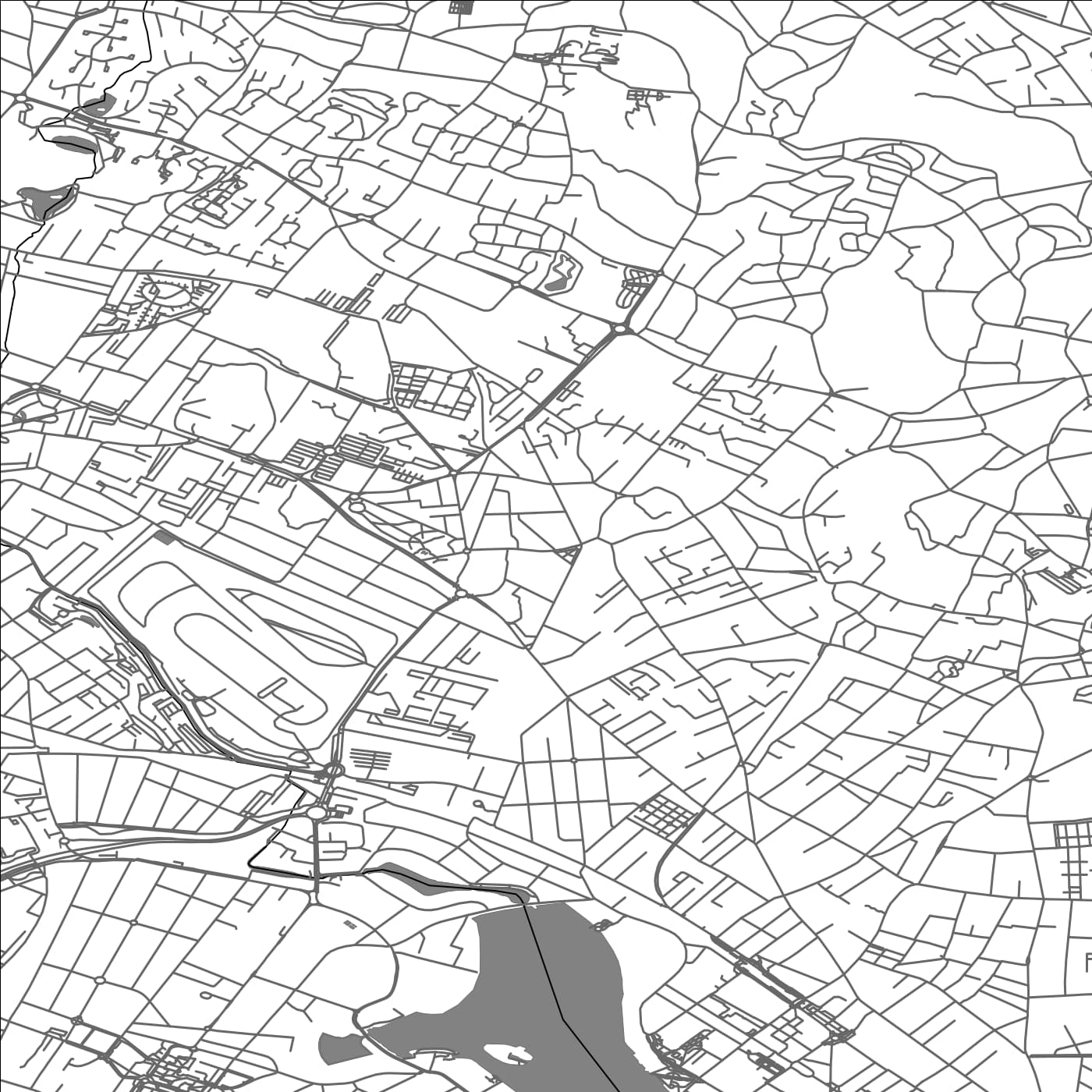 ROAD MAP OF SOISY-SOUS-MONTMORENCY, FRANCE BY MAPBAKES