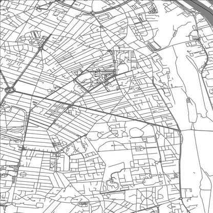 ROAD MAP OF SOTTEVILLE-LES-ROUEN, FRANCE BY MAPBAKES