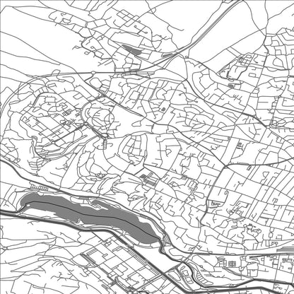 ROAD MAP OF TALANT, FRANCE BY MAPBAKES