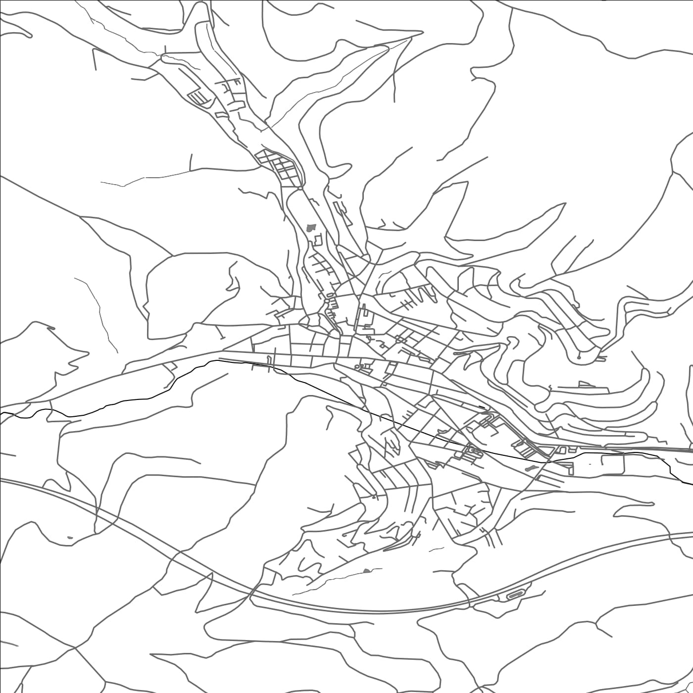 ROAD MAP OF TARARE, FRANCE BY MAPBAKES