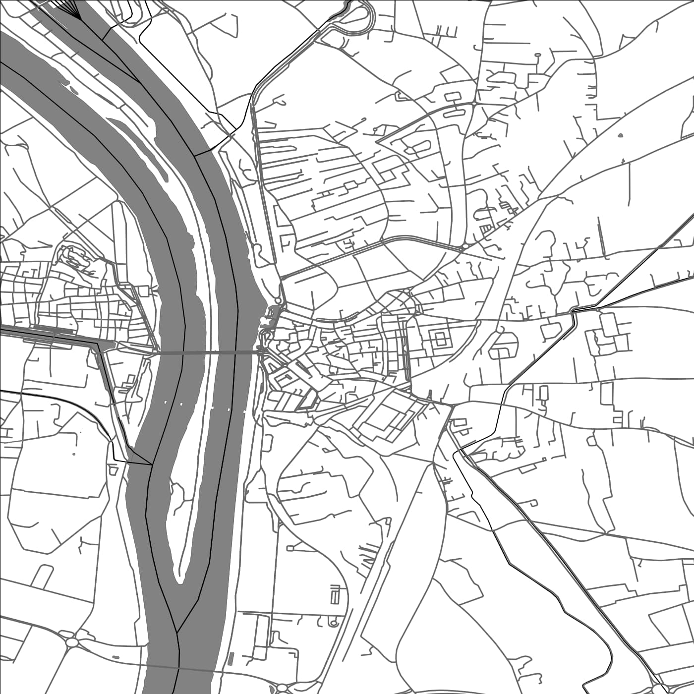 ROAD MAP OF TARASCON, FRANCE BY MAPBAKES