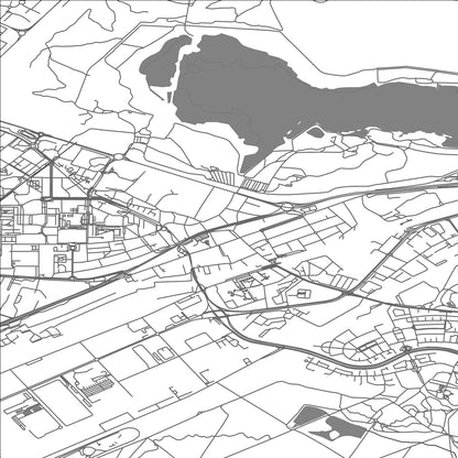 ROAD MAP OF TRAPPES, FRANCE BY MAPBAKES