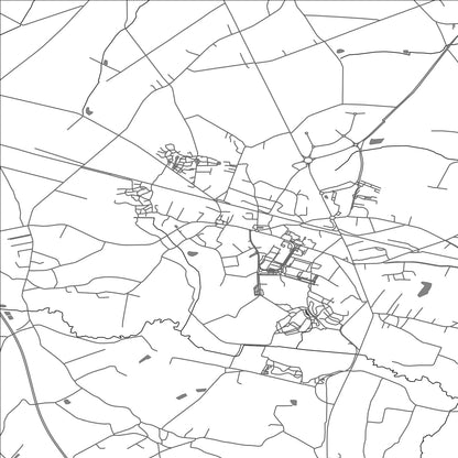 ROAD MAP OF TREILLIERES, FRANCE BY MAPBAKES