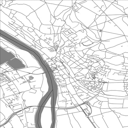 ROAD MAP OF TRIEL-SUR-SEINE, FRANCE BY MAPBAKES