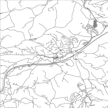 ROAD MAP OF URRUGNE, FRANCE BY MAPBAKES