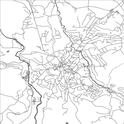 ROAD MAP OF USSEL, FRANCE BY MAPBAKES