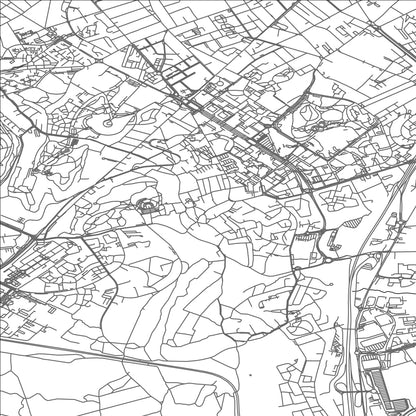 ROAD MAP OF VANDOEUVRE-LES-NANCY, FRANCE BY MAPBAKES