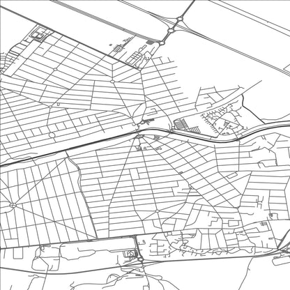 ROAD MAP OF VILLEPARISIS, FRANCE BY MAPBAKES