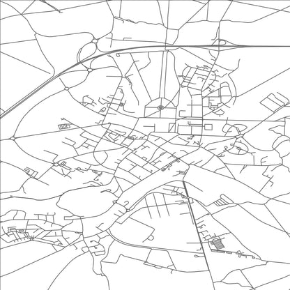 ROAD MAP OF VILLERS-COTTERETS, FRANCE BY MAPBAKES