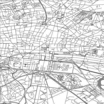 ROAD MAP OF VINCENNES, FRANCE BY MAPBAKES