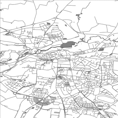 ROAD MAP OF VITRE, FRANCE BY MAPBAKES