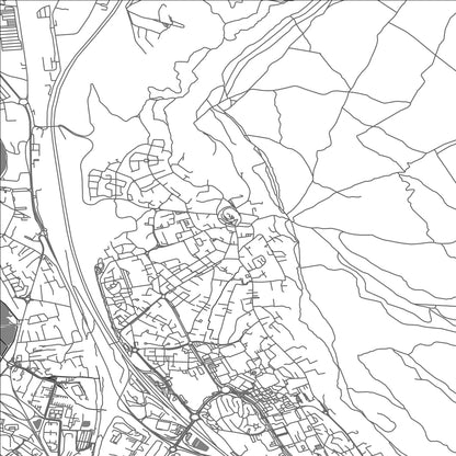 ROAD MAP OF VITROLLES, FRANCE BY MAPBAKES