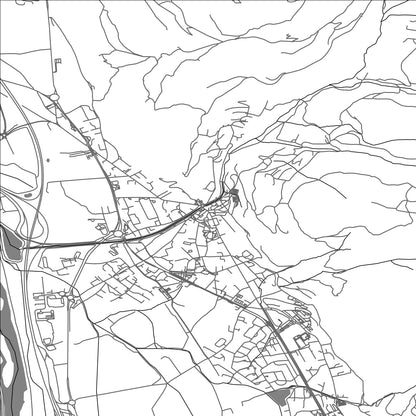 ROAD MAP OF VOREPPE, FRANCE BY MAPBAKES